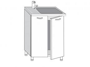 2.60.2м Шкаф-стол на 600мм под врезную мойку с 2-мя дверцами в Нижней Туре - nizhnyaya-tura.магазин96.com | фото