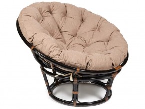 Кресло Papasan 23/01 W с подушкой Antique brown, экошерсть Коричневый в Нижней Туре - nizhnyaya-tura.магазин96.com | фото