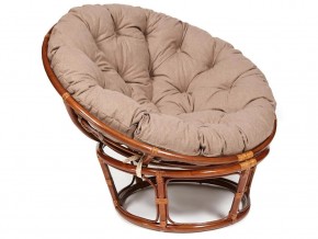 Кресло Papasan 23/01 W с подушкой Pecan, экошерсть Коричневый в Нижней Туре - nizhnyaya-tura.магазин96.com | фото