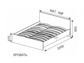 Кровать 1600х2000 ортопедическое основание в Нижней Туре - nizhnyaya-tura.магазин96.com | фото