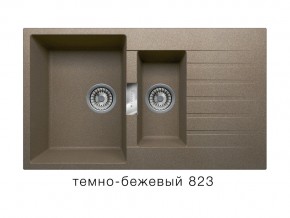 Мойка кварцевая Tolero Loft TL-860 Темно-бежевый 823 в Нижней Туре - nizhnyaya-tura.магазин96.com | фото