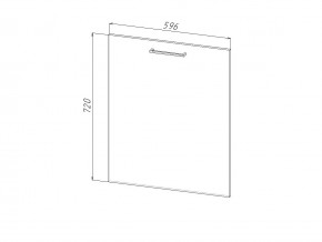 П 60 Комплект для посудомоечной машины 600 мм (цоколь + фасад) ЛДСП в Нижней Туре - nizhnyaya-tura.магазин96.com | фото