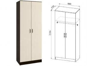 Шкаф 2 двери Ронда ШКР800.1 венге/дуб белфорт в Нижней Туре - nizhnyaya-tura.магазин96.com | фото